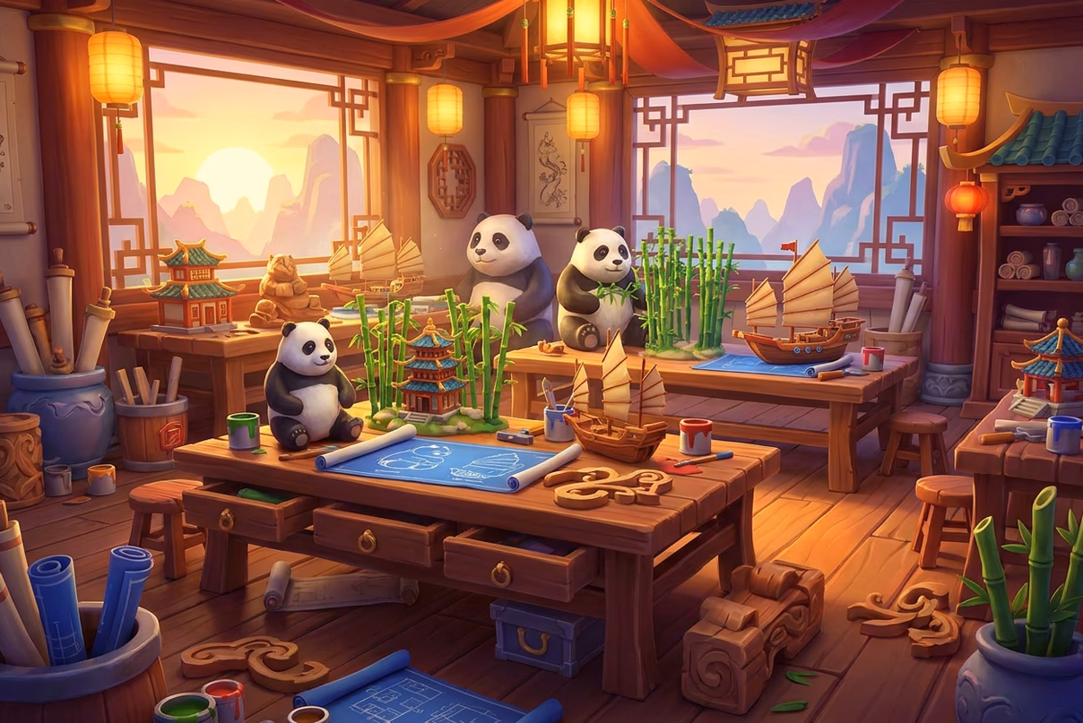 The studio behind China Shores